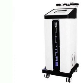 دستگاه لاغری ار اف کویتیشن 6 کاره ایستاده اسکالپچر 80 کیلوهرتز