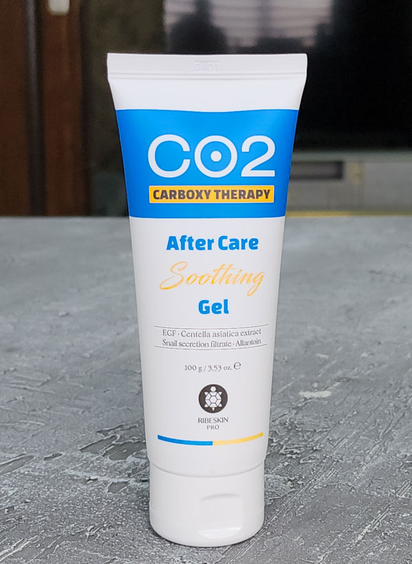 سوتینگ ژل پکیج قبل و بعد CO2