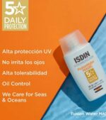 کرم ضد آفتاب فیوژن واتر بی رنگ ایزدین SPF 50