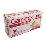 دستکش لاتکس بدون پودر گاماتکس (Gamatex) | بسته 100 عددی - Image 3
